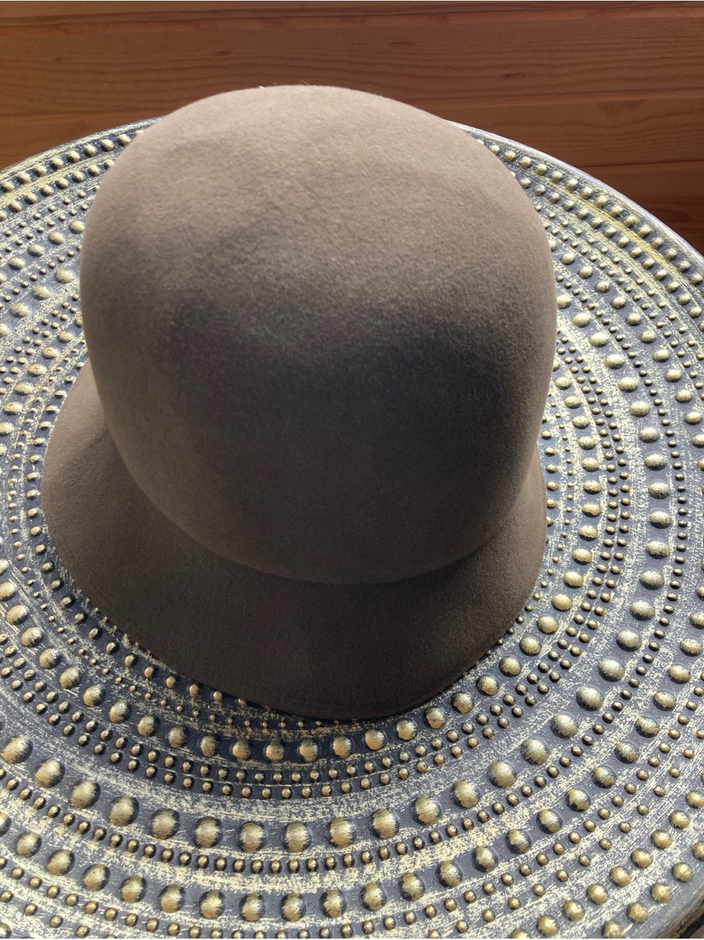 Patricia underwood brown fashion hat - Picture 4 of 9